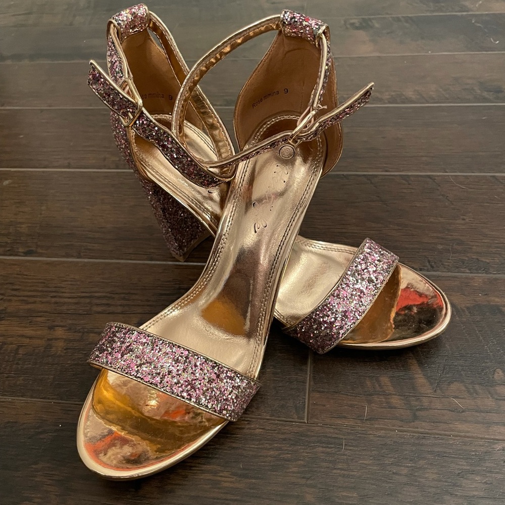 Rose Gold High Heels